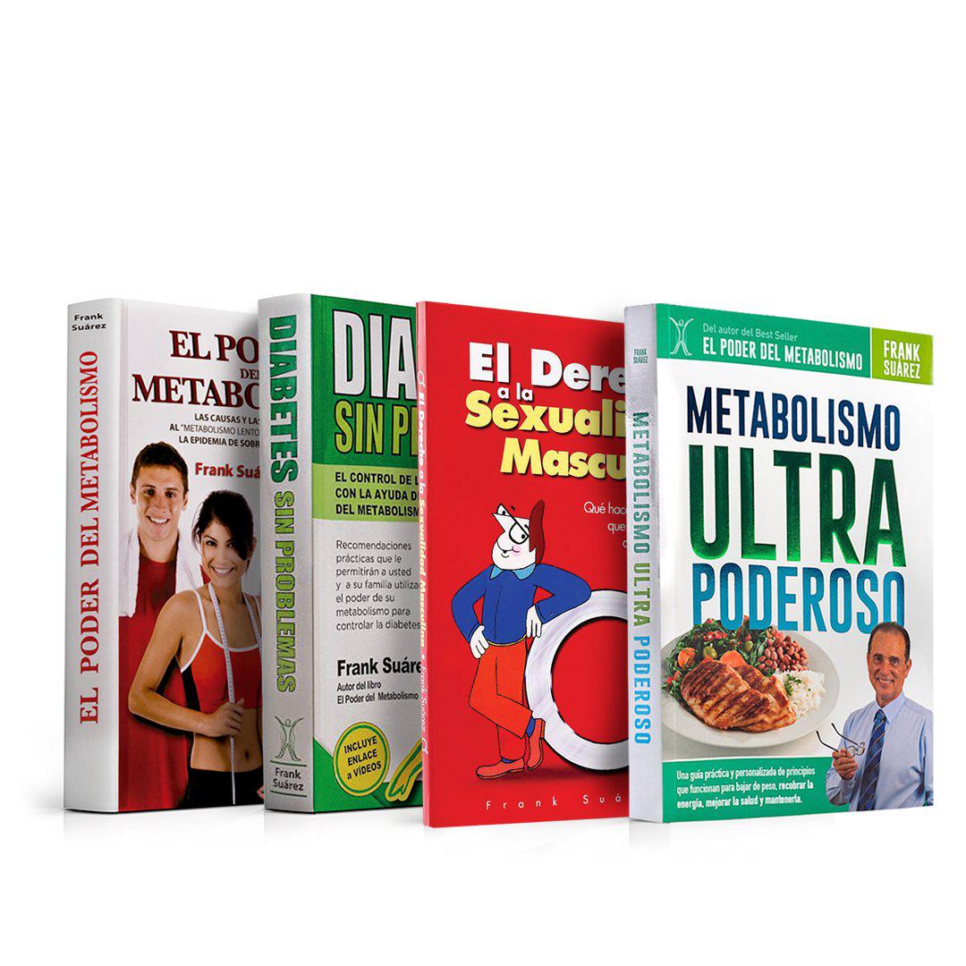 Pack de Libros Dr. Frank Suarez - SanoVivir