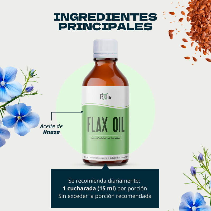 Flax Oil (Aceite de Linaza)