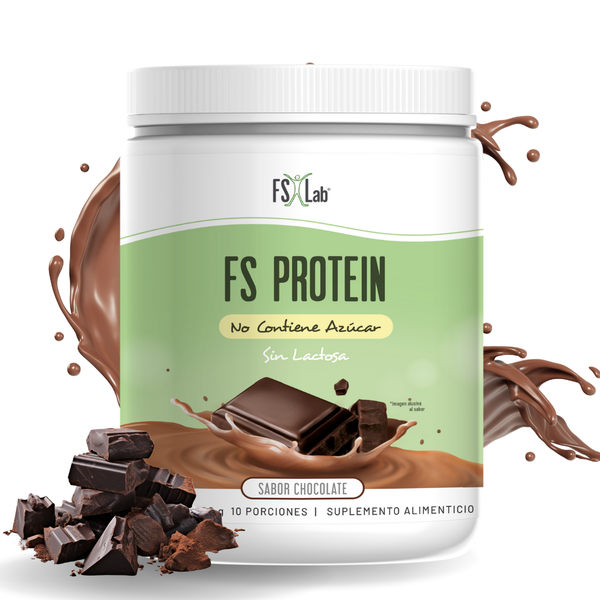 Proteína de Aislado de Suero de Leche-Whey FS-Protein Sin Azúcar Chocolate