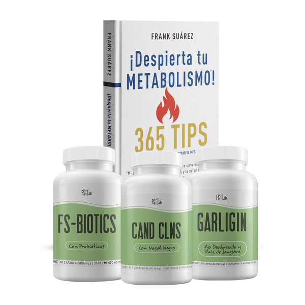 KIT CAND CLNS (EL #1 DE FRANK) CON LIBRO Despierta tu Metabolismo