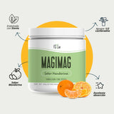 MagiMag sabor mandarina(250g de Citrato de Magnesio en polvo para tomar con agua)