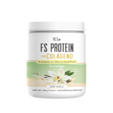 PROTEÍNA DE AISLADO DE SUERO DE LECHE-WHEY FS-PROTEIN CON COLÁGENO SIN AZÚCAR VAINILLA