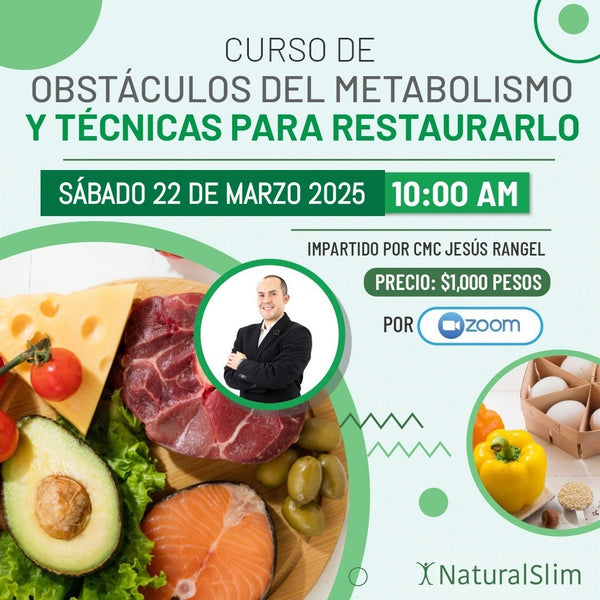 Curso: Obstáculos Del Metabolismo Y Técnicas Para Restaurarlo (Asesor En Metabolismo) Con Jesús Rangel