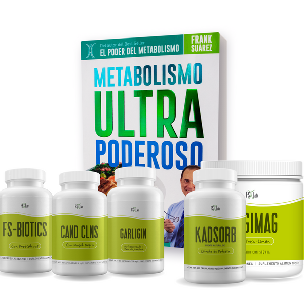 Kit Cand Clns y Dúo Dinámico con libro Metabolismo Ultra poderoso